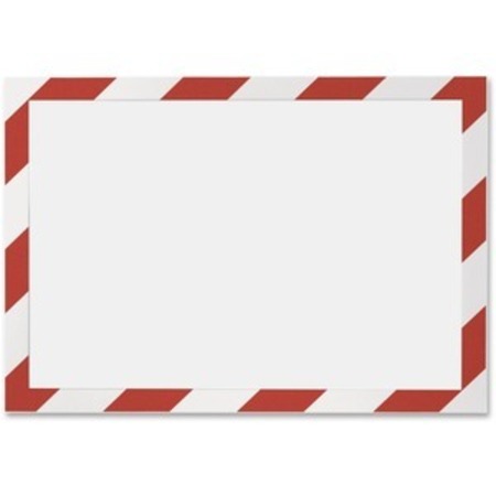DURABLE Frame, Self-Adhesive, Red/Wht DBL4770132